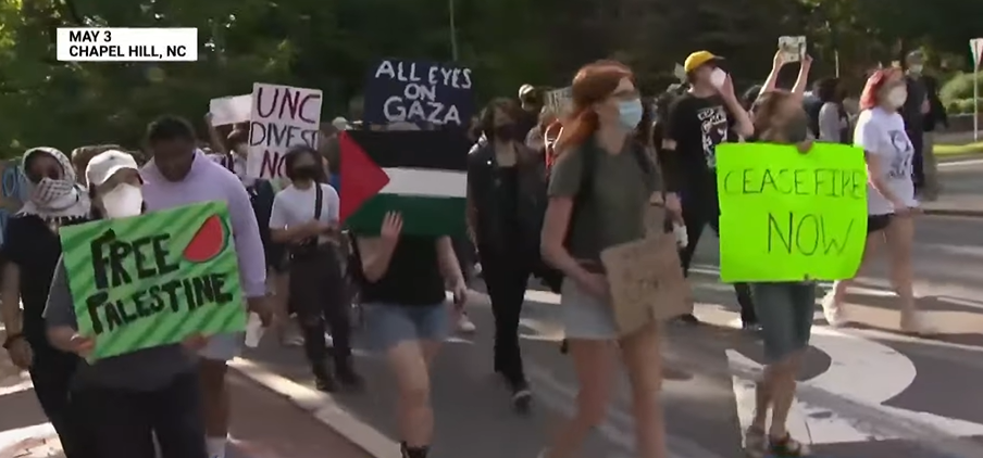 Ce s-a întâmplat la protestele studenților americani față de războiul din Gaza