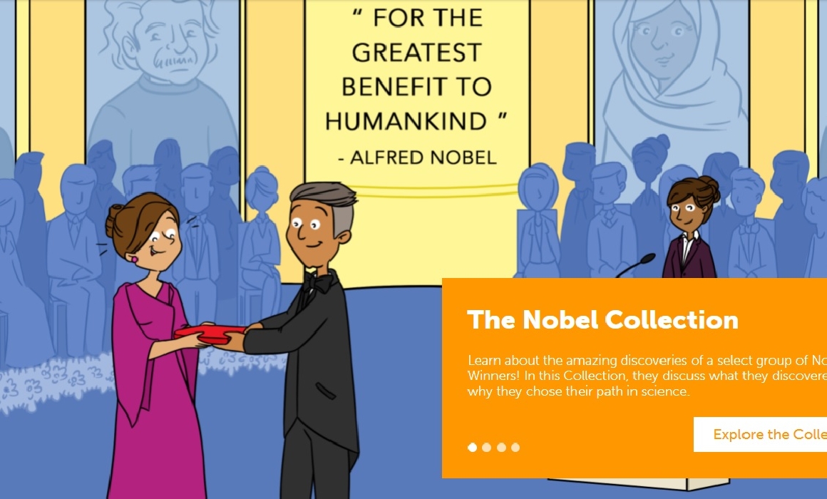 Cinci laureați ai Premiului Nobel au fost „traduși” pentru copii